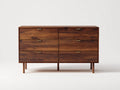 Commode - Bois - 180 x 45 x 85 cm - Marron - Style moderne
