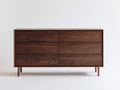 Commode - Bois - 180 x 45 x 85 cm - Marron - Style moderne